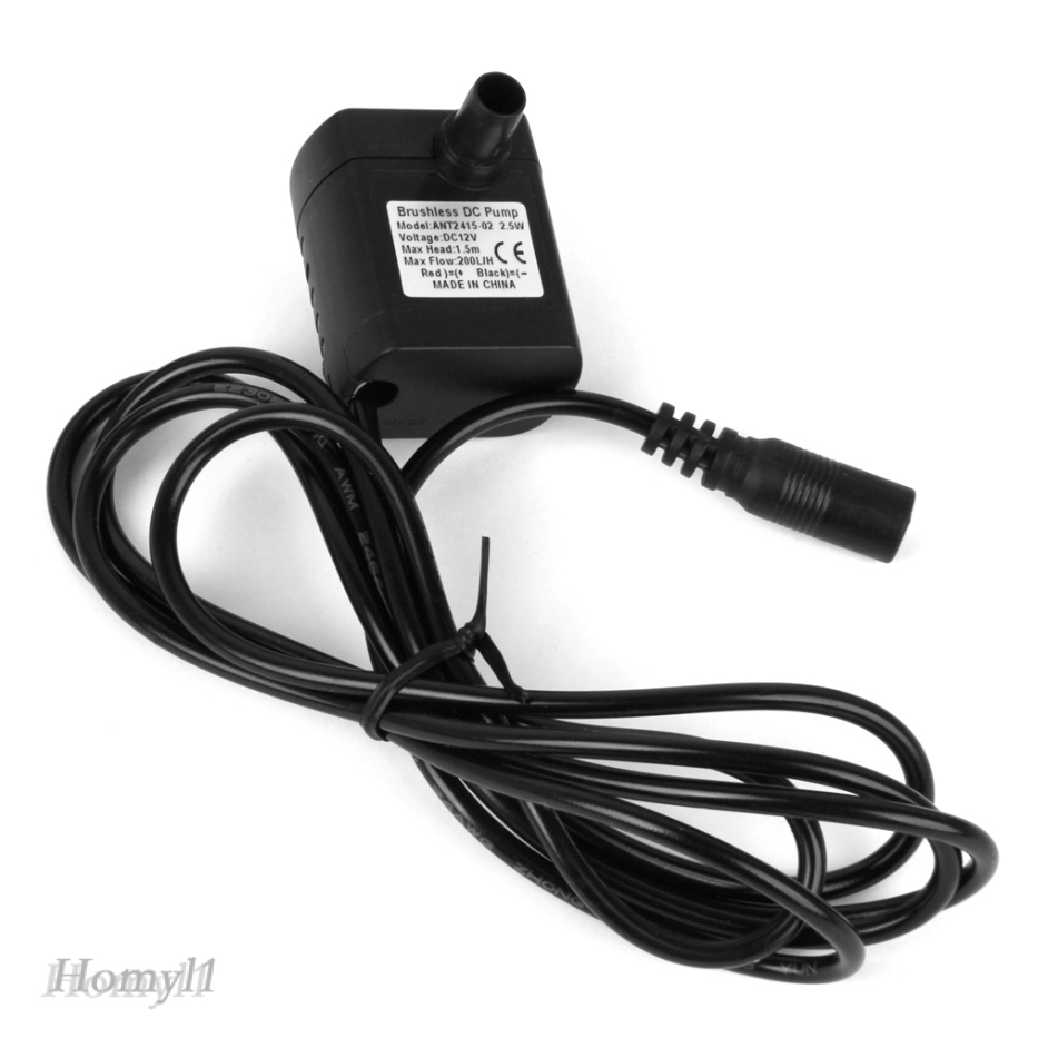 Máy Bơm Nước Mini 12V 200L / H 200L Cho Bể Cá