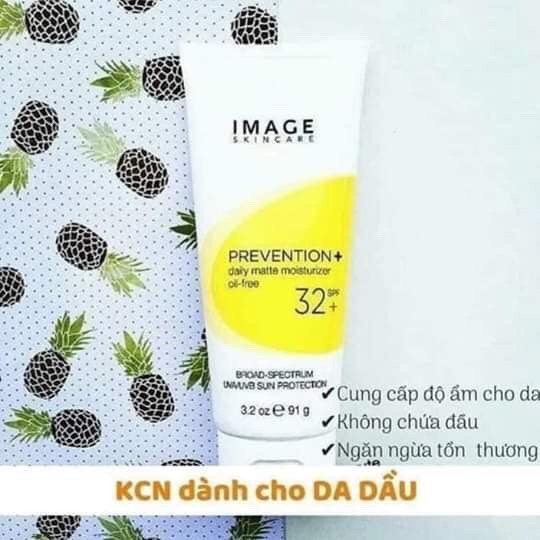 Kem Chống Nắng Vật Lý IMAGE Skincare Prevention - image SPF30+, 32+, 50+ Cho Da Dầu Nhờn, Da Khô, Da Hỗn Hợp