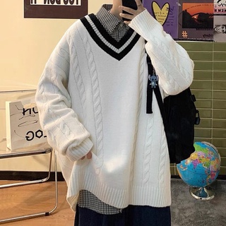 Áo len trơn basic cổ viền tym unisex