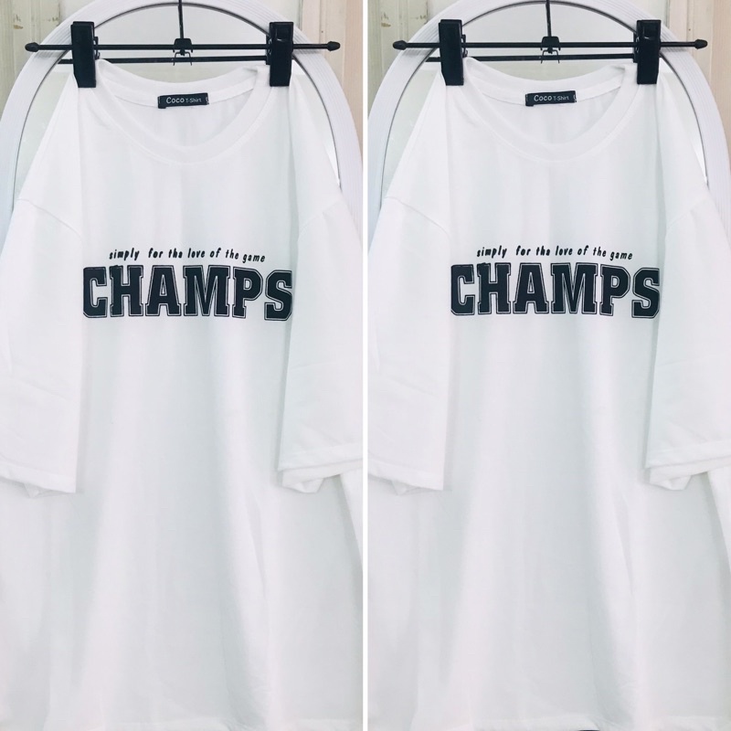 ÁO THUN IN LOGO CHAMPS