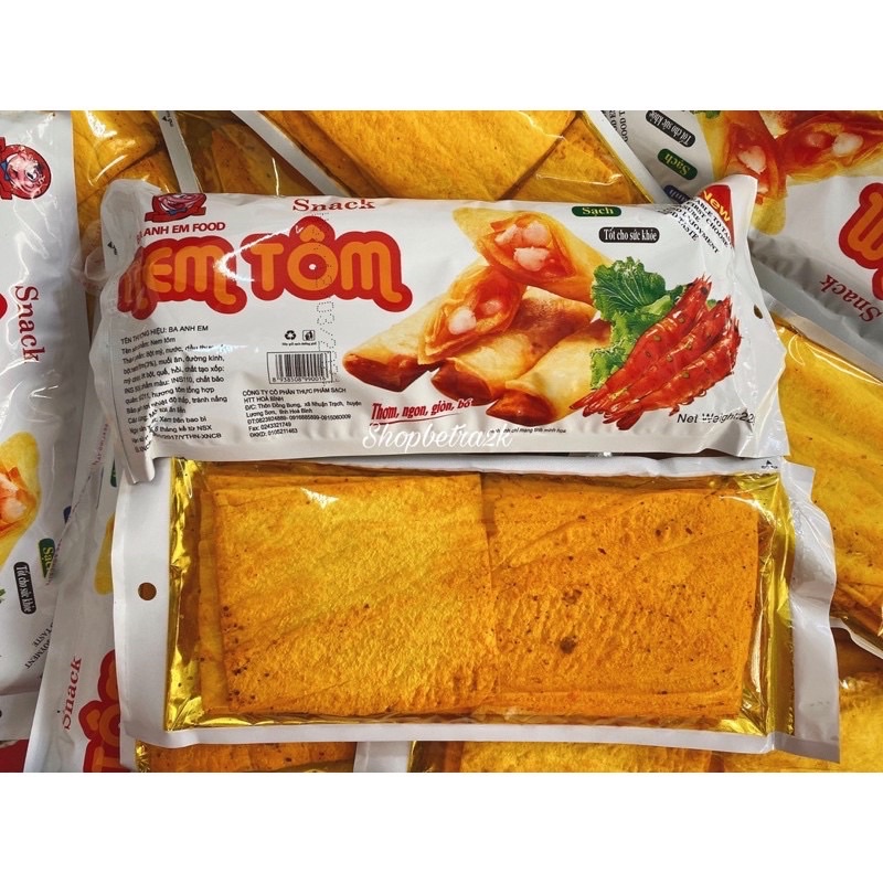 5gói snack nem tôm