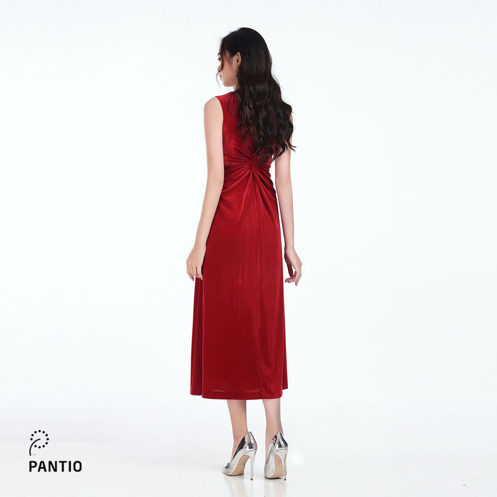 Đầm dạ hội chất liệu nhung kiểu dáng xòe sang trọng FDH5232 - PANTIO
