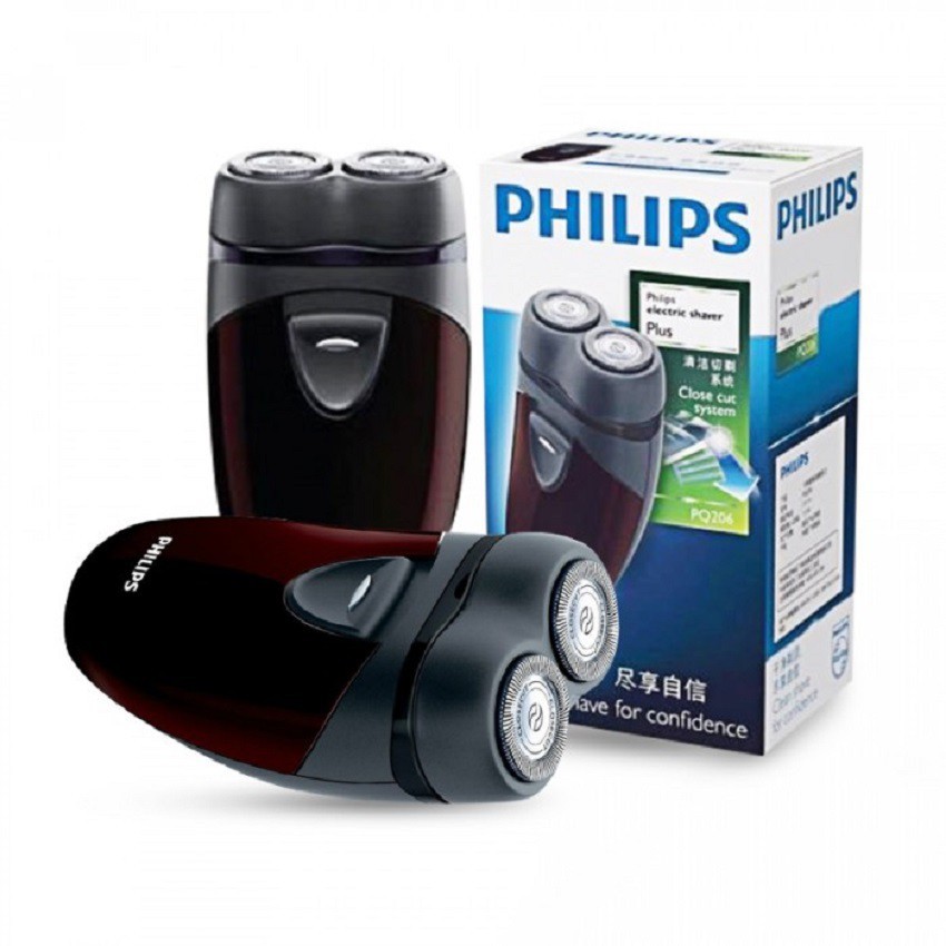 MÁY CẠO RÂU PHILIPS PQ206 - Hàng Chính Hãng - Bảo Hành 2 năm Toàn Quốc