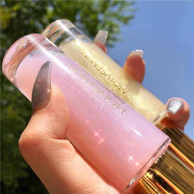 Chai Xịt cơ thể-body mist có hạt Phấn Bắt Sáng Kim Tuyến Lấp Lánh ZUZU