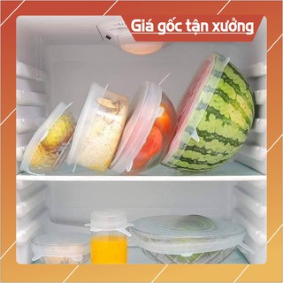 Sét 6 màng bọc thực phẩm silicon