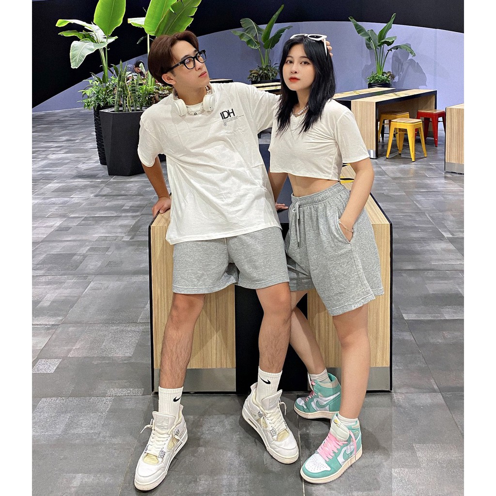 Quần short thun SMILEY INDAHOOD unisex
