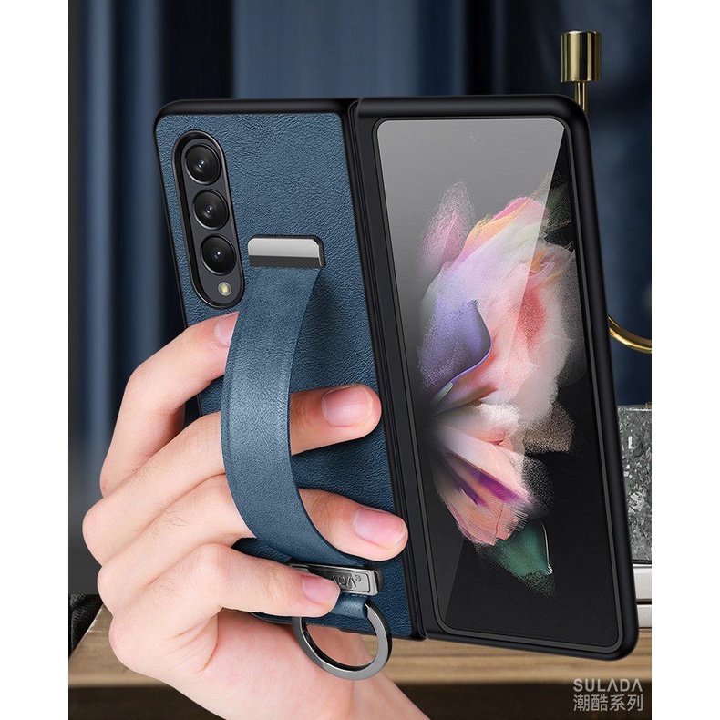 Ốp Lưng Chính hãng Sulada Đai lưng Siêu Xịn cho Samsung Galaxy Z Flip3 / Fold 2 / Fold 3