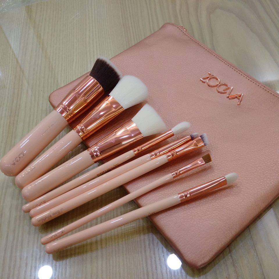 Bộ Cọ Zoeva 8 Cây Rose Gold