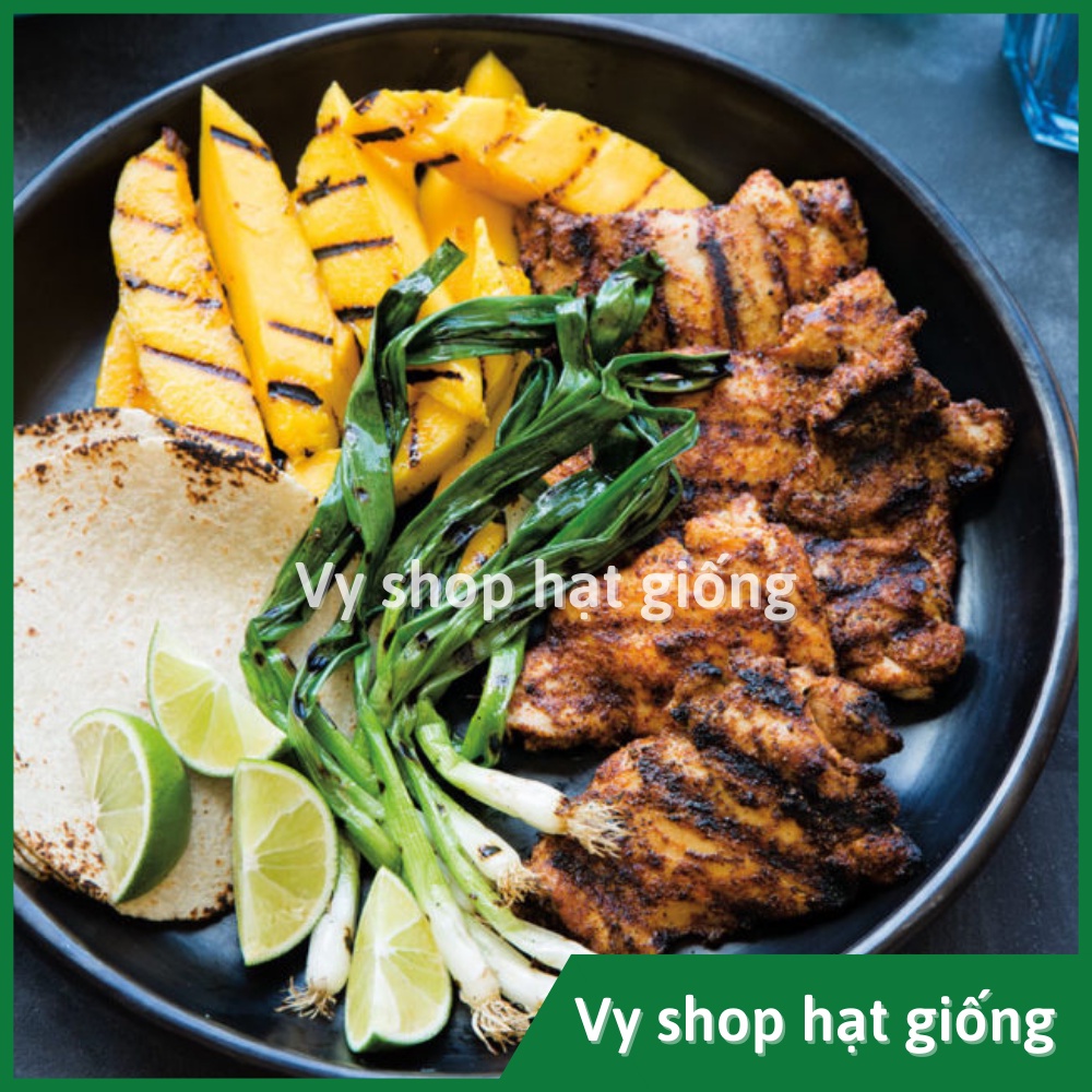 Hạt giống hành lá Bunching cọng to Thái Lan nguyên gói 350 hạt