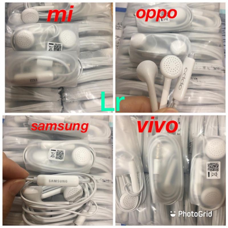 Tai Nghe Nhét Tai Jack 3.5mm Cho Oppo Vivo F1s / A3s / F3 / A71 / Neo9 / Neo7