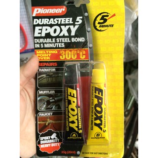 Keo dán sắt 2 thành phần Pioneer Durasteel 5 Epoxy
