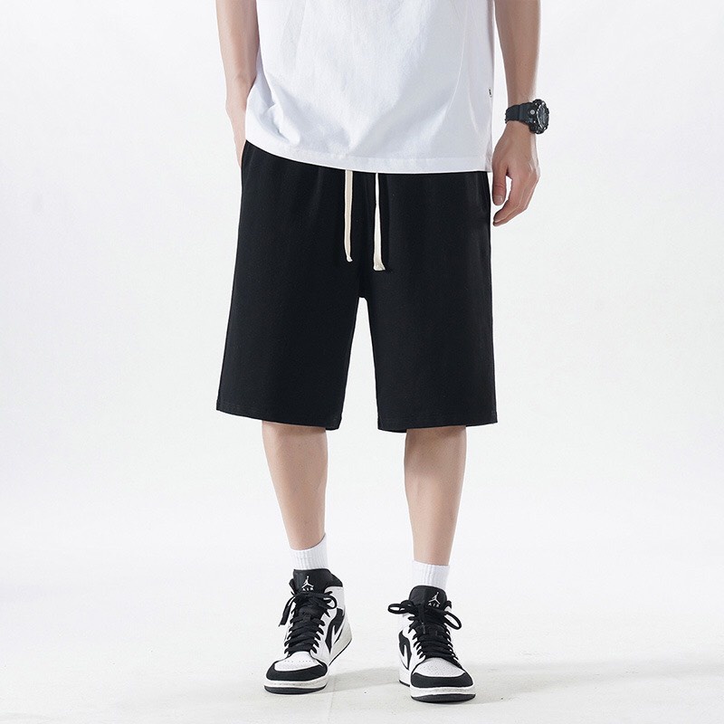 Quần short thun unisex nam nữ, quần đùi thể thao