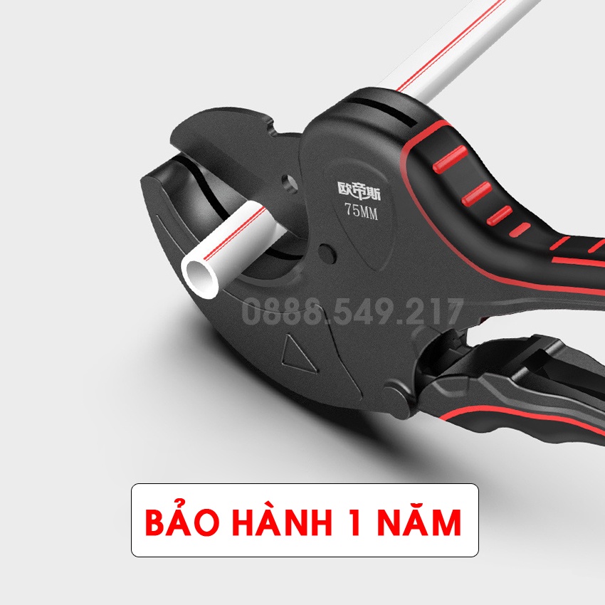 [Free Ship ] Kéo cắt ống nhựa PVC, PPR, PE Loại cỡ lỡn 32-42-63-75mm Thép Siêu sắc Siêu Cứng