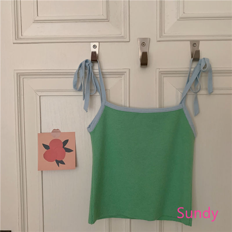 Áo Dệt Kim Không Tay Thời Trang Mùa Hè Cho Phái Nữ