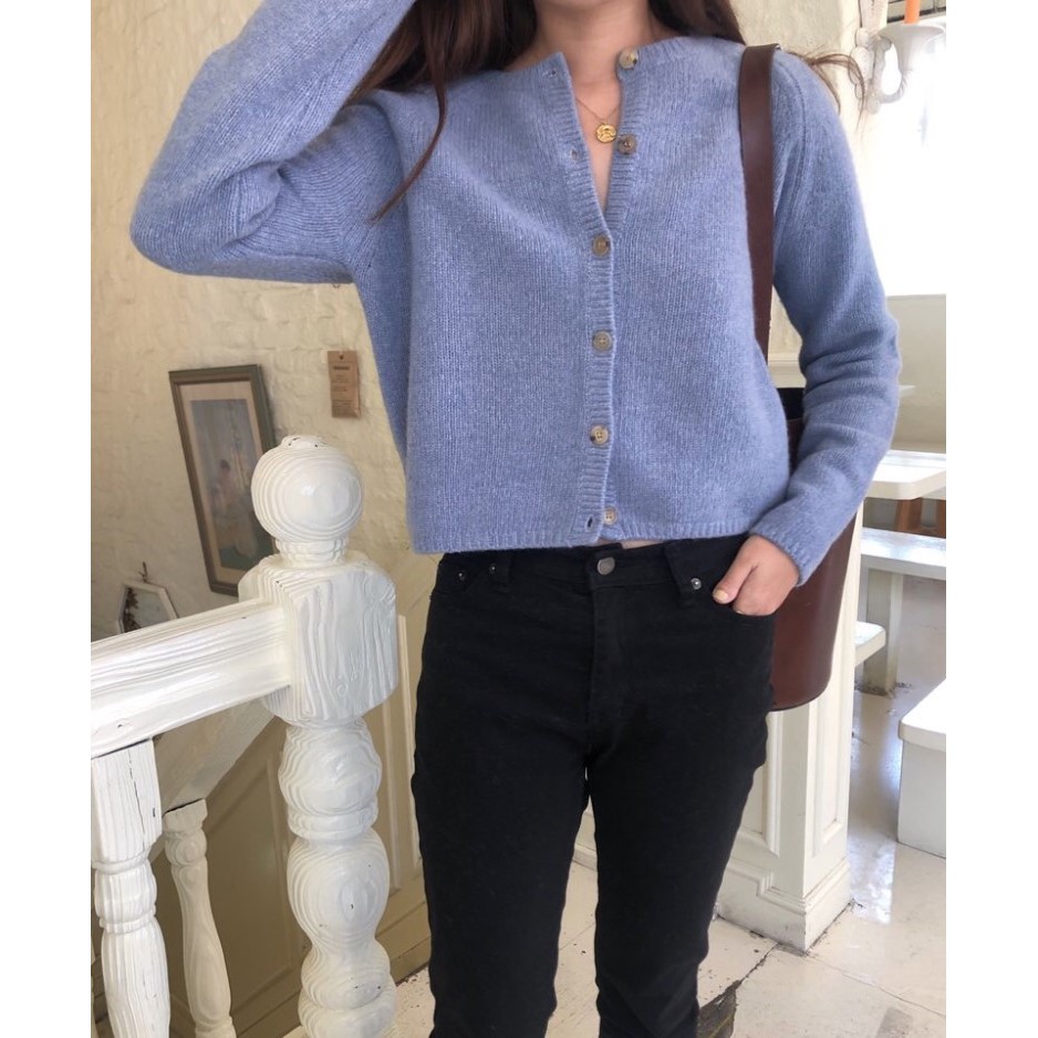 Áo len ngắn trendy