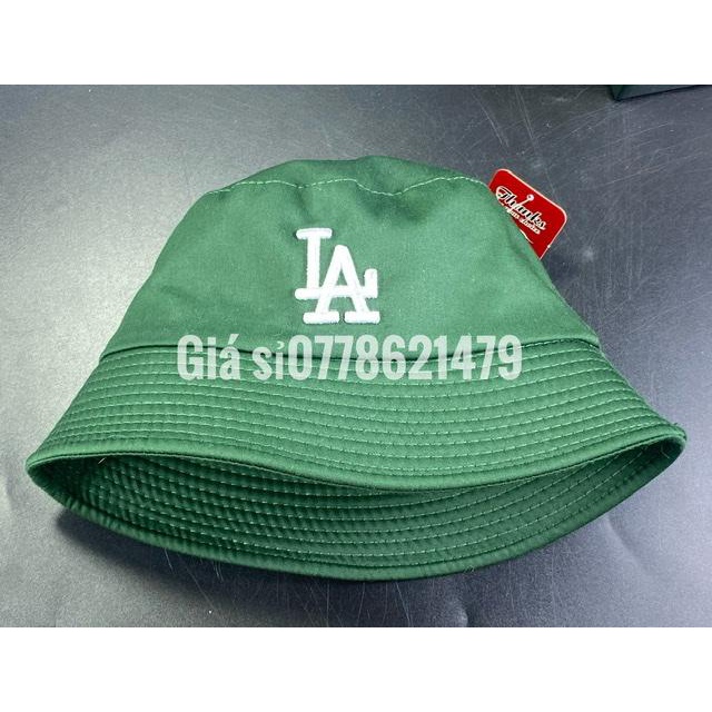 mũ vành quốc dân - nón cụp bucket thêu L/A 2 lớp cá tính thời trang nữ