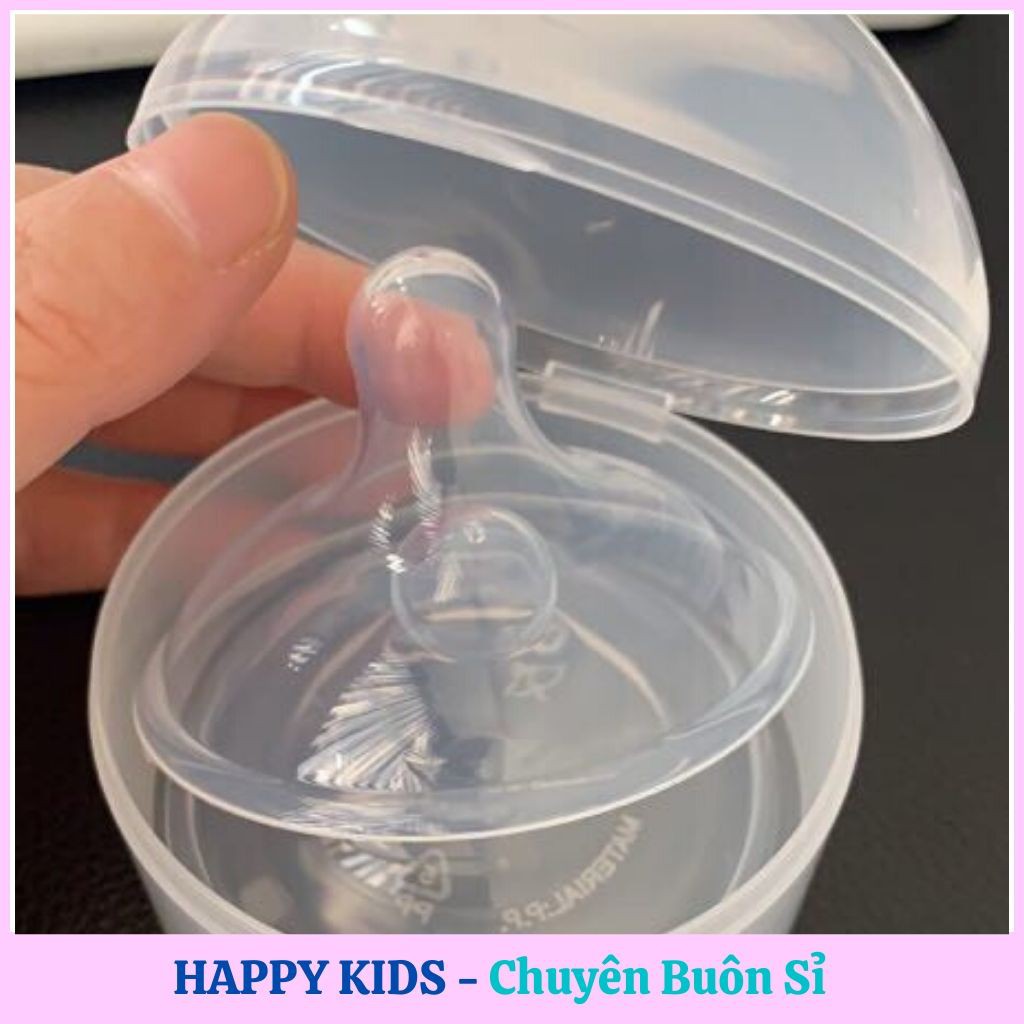 Hộp 2 trợ ti Silicon siêu mềm an toàn cho bé