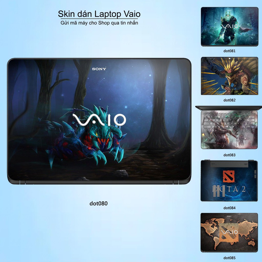 Skin dán Laptop Sony Vaio in hình Dota 2 _nhiều mẫu 14 (inbox mã máy cho Shop)