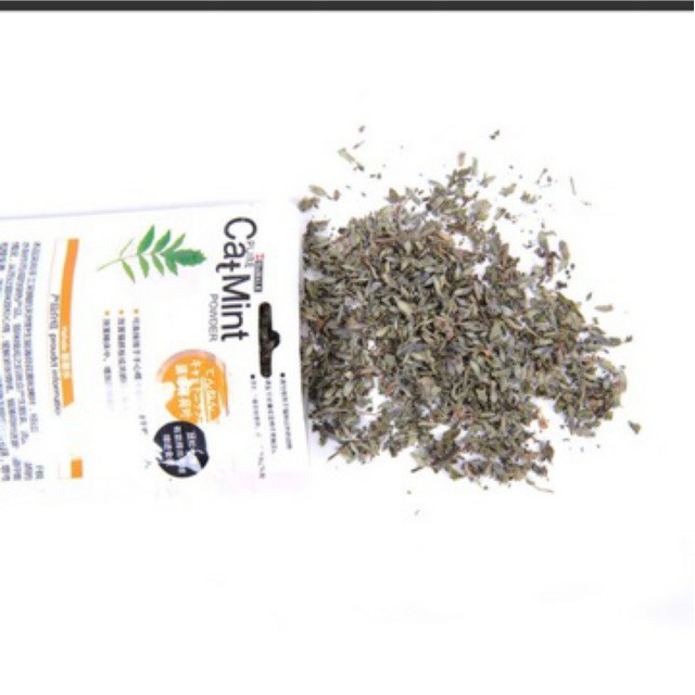 Cỏ Bạc Hà Cho Mèo - CATNIP - Gói 5g - Giúp mèo thư giãn, tiêu hóa tốt