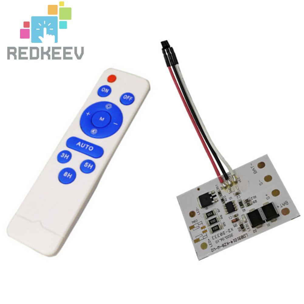 Bảng mạch đèn LED năng lượng mặt trời 3.2V 3.7V kèm điều khiển từ xa tiện lợi