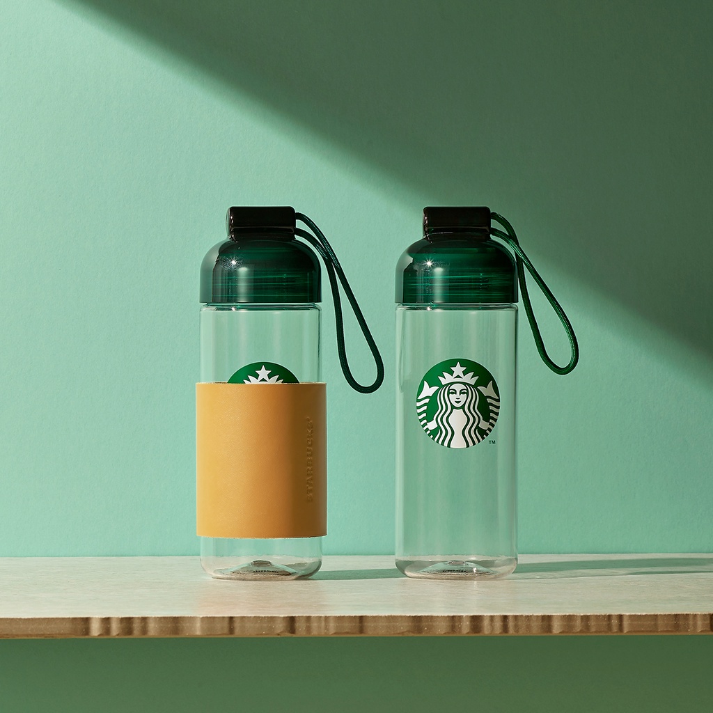 Bình Nhựa Starbucks 14Oz (414ml) Green Siren with Sleeve