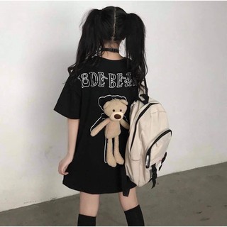 Áo phông gắn gấu bông