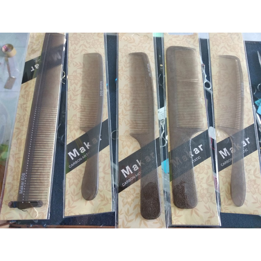 Bộ lược cắt tóc nam Makar 5 cây