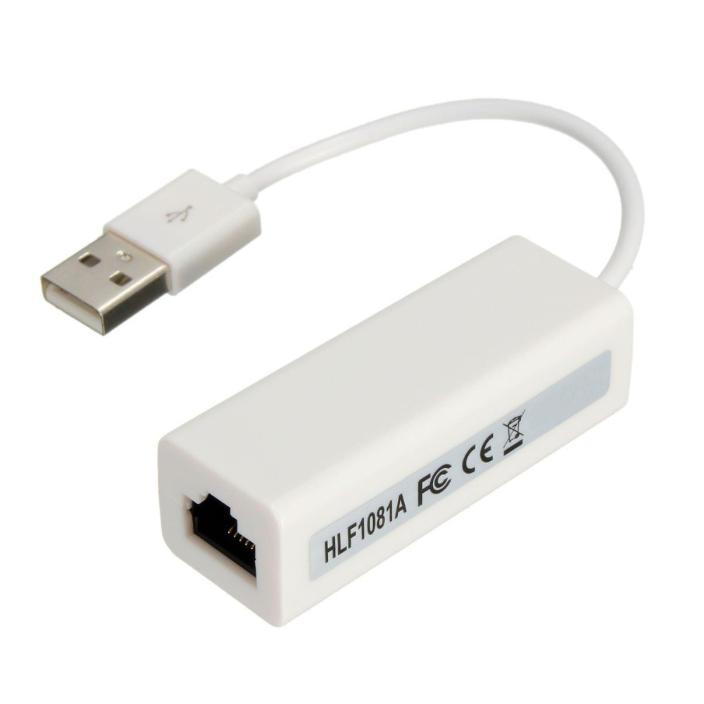 Dây chuyển đổi USB sang Lan - USB to Lan Trắng