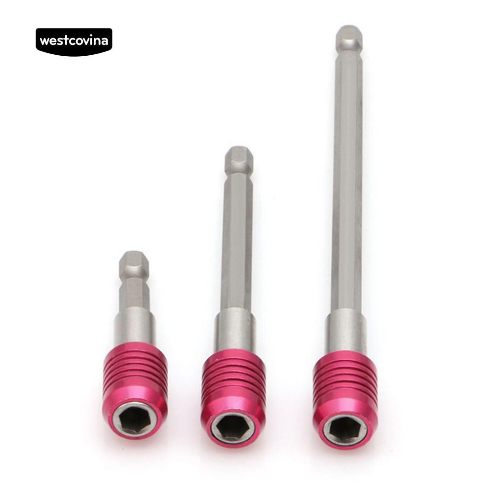 Set 3 đầu nối dài mũi khoan 60mm 100mm 150mm chất lượng cao