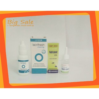 [Tặng 01 nước muối sinh lý] – Nước mắt nhân tạo Avizo Lacrifresh Cleaning (15ml) – PROTECT LENS