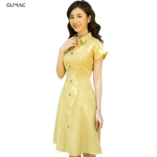 Đầm sơ mi tay dơi DA319 GUMAC