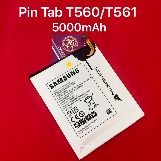 Pin galaxy Tab E 9.6(T560-T561)zin