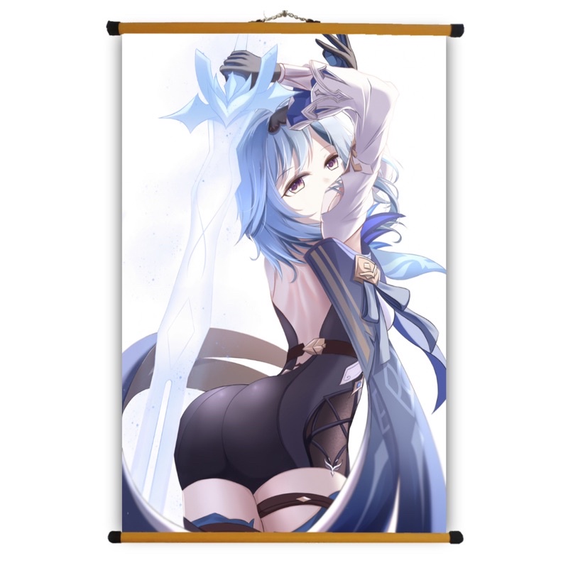 Poster Vải Eula Genshin Impact