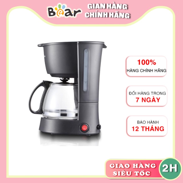Máy Pha Cà Phê Tự Động Bear Model: CF-B06V2 Dung Tích 600ml Chính Hãng Bảo Hàn 18 Tháng - Bếp Nhà Bear