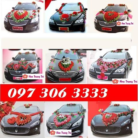 Hoa xe cưới