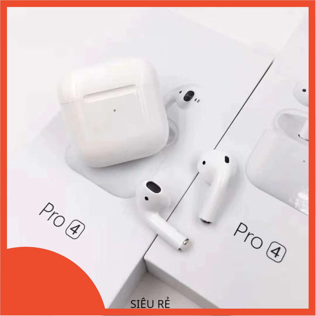Tai nghe Bluetooth Không Dây Pro 4 Nhét Tai, Đẹp như Airpod Pro HALOTEN_SHOP