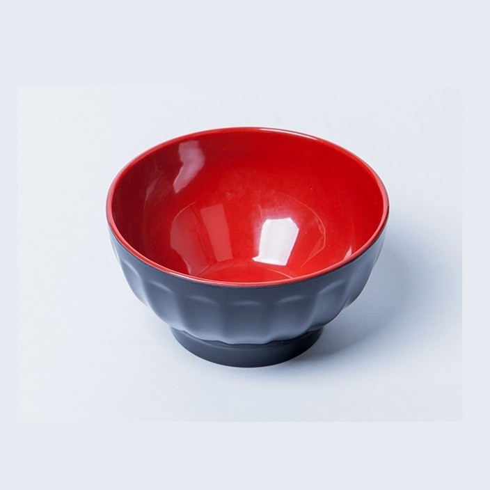 Tô sen size 16.3cm TO SE17 nhựa melamine đỏ đen