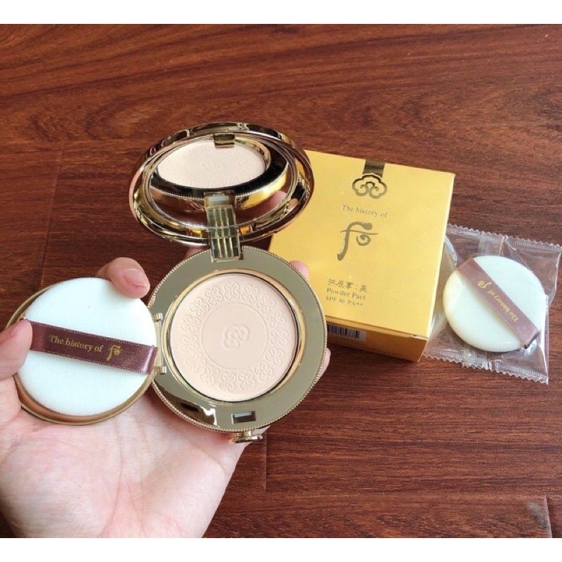 Phấn Phủ Dạng nén Whoo vàng Two Way Pact Siêu Mịn Đẹp Tự Nhiên | BigBuy360 - bigbuy360.vn
