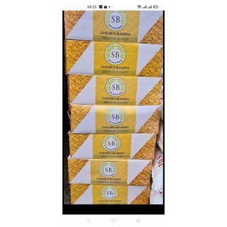 Nho Vàng khô Ấn Độ (hộp 500grm)