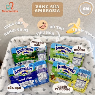 Váng sữa ambrosia cho bé từ 6m+