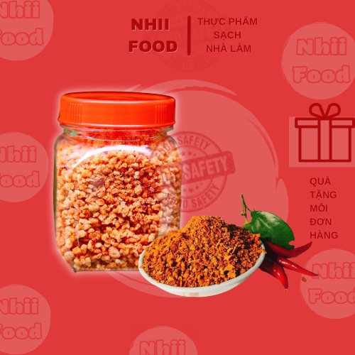 Muối tôm loại 1 thơm ngon NHII FOOD hũ 150gr