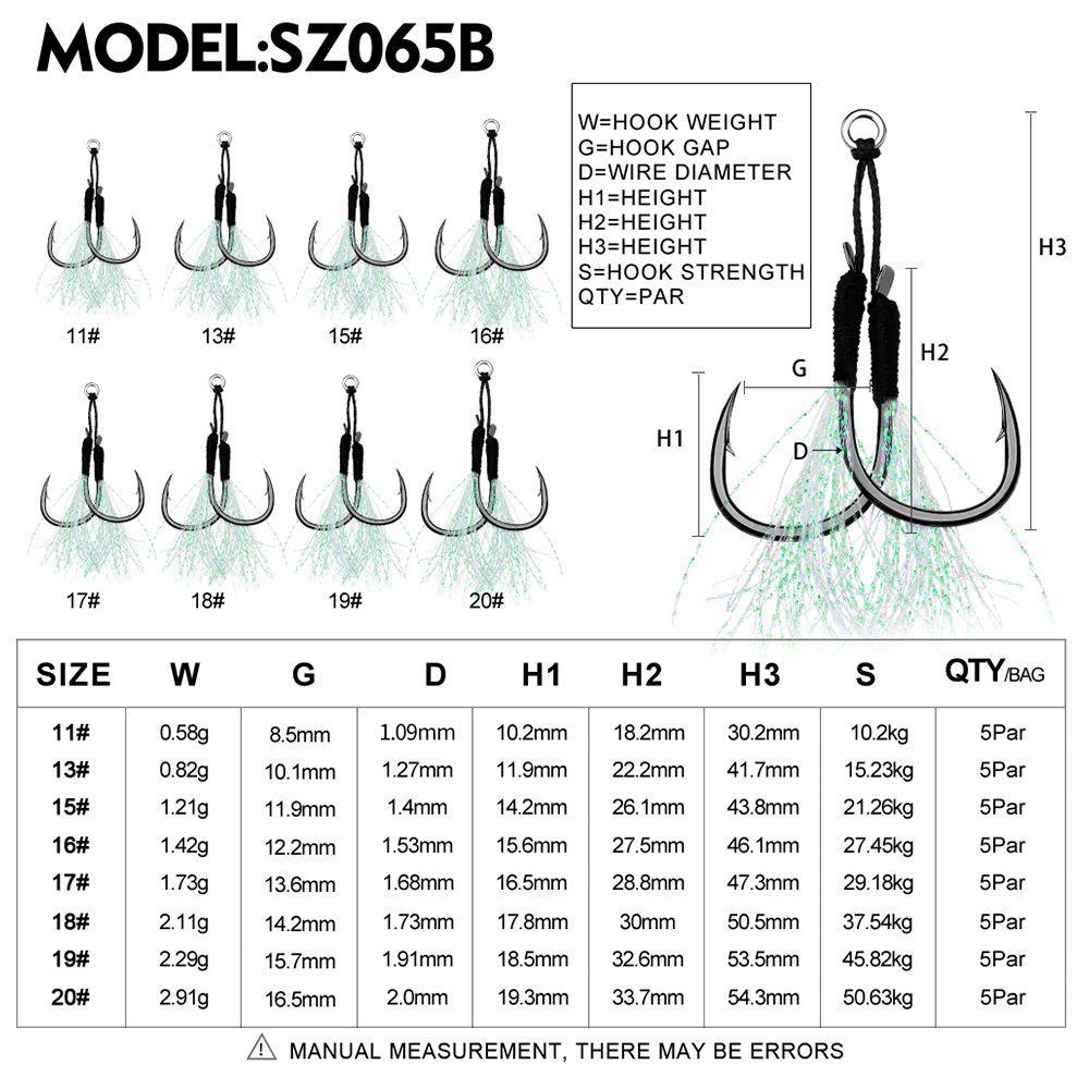 Cặp Móc Câu Cá Chuyên Dụng Chất Lượng Cao