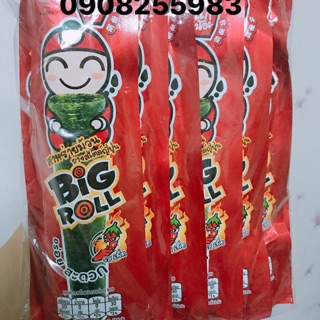 Rong biển Big Roll Thái Lan màu đỏ vị cay nóng