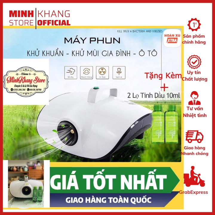 Máy khử khuẩn cho gia đình, văn phòng- Khử Khuẩn Công Nghệ Nano - Diệt nấm mốc, vi khuẩn