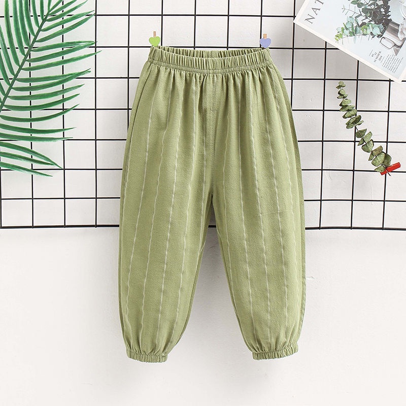 [Babycat] Hàng Có Sẵn Quần Dài Nhỏ Nhanh Khô Phong Cách Nhật Bản Hàn Quốc Mùa Hè Chống Muỗi Mùa Hè Kiểu Phương Tây Dành Cho Bé 2022