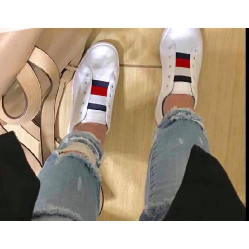 [Auth,full hộp]Giày thể thao TOMMY HILFIGER SLIP ON ANNI mua tại Mỹ