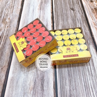 Nến bơ thực vật cháy ~1h 100v không khói không muội