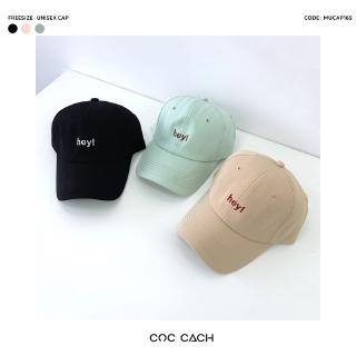 UNISEX - Mũ cap Hey! Mucap165