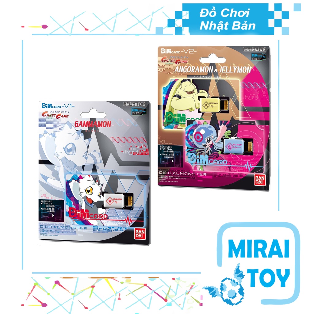 <Có sẵn> Đồ chơi thẻ Dimcard Digimon Ghost Game Vital Bracelet Chính hãng