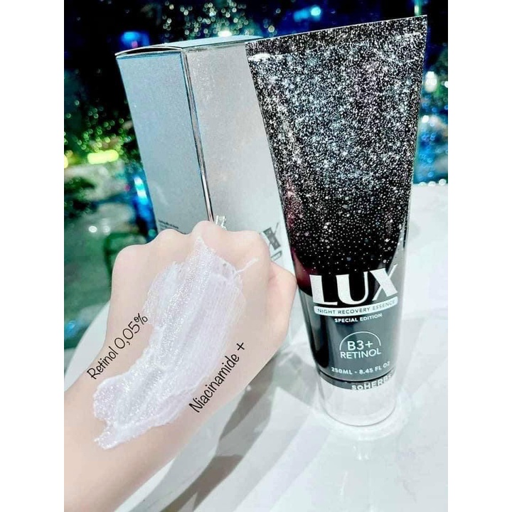 Kem trắng da body lux + chuyên sâu retinol và b3 trẻ hóa 250g